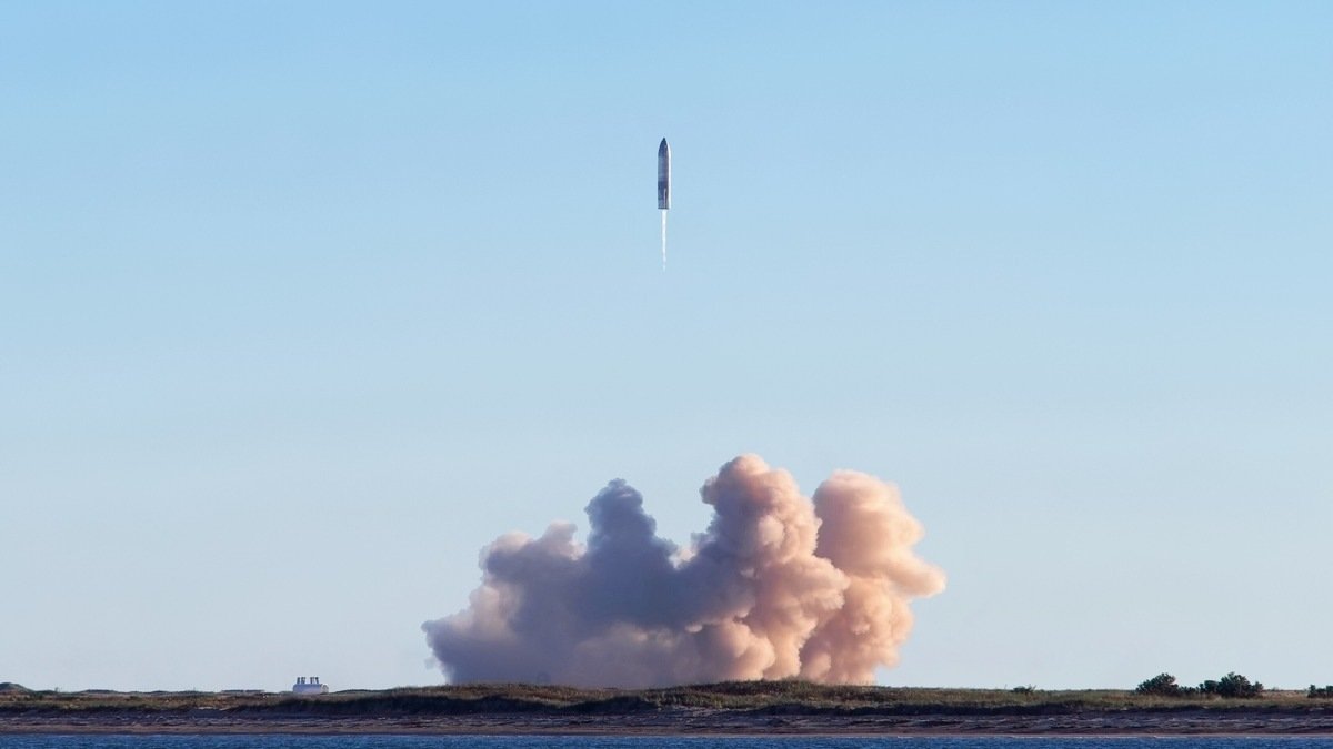 Starship Tembus Orbit Pertama Kali feat starship tembus orbit pertama kali